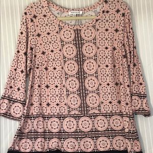 Rose+Olive 1x tunic top